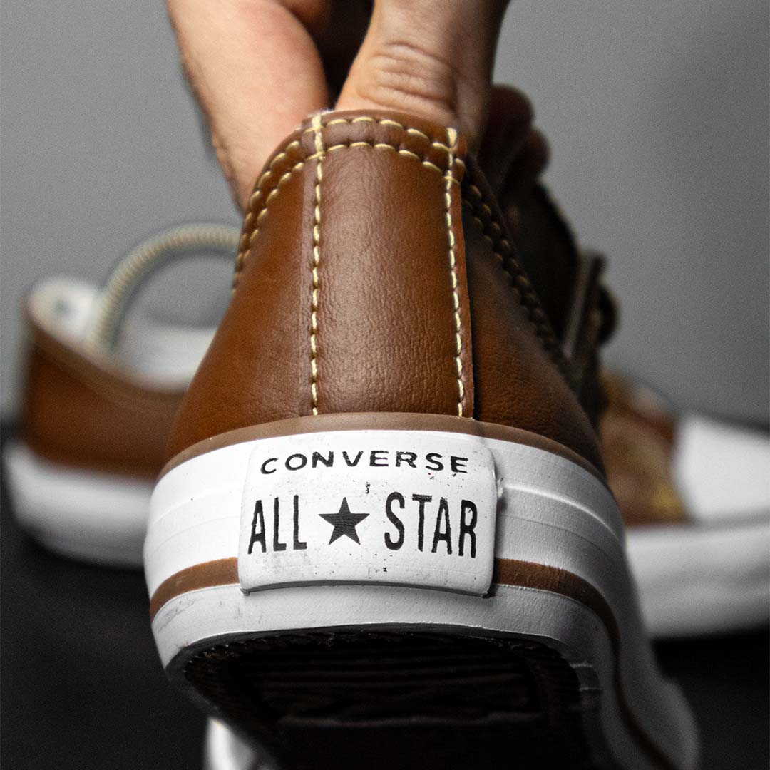 Tênis All Star - Marrom Cano Baixo