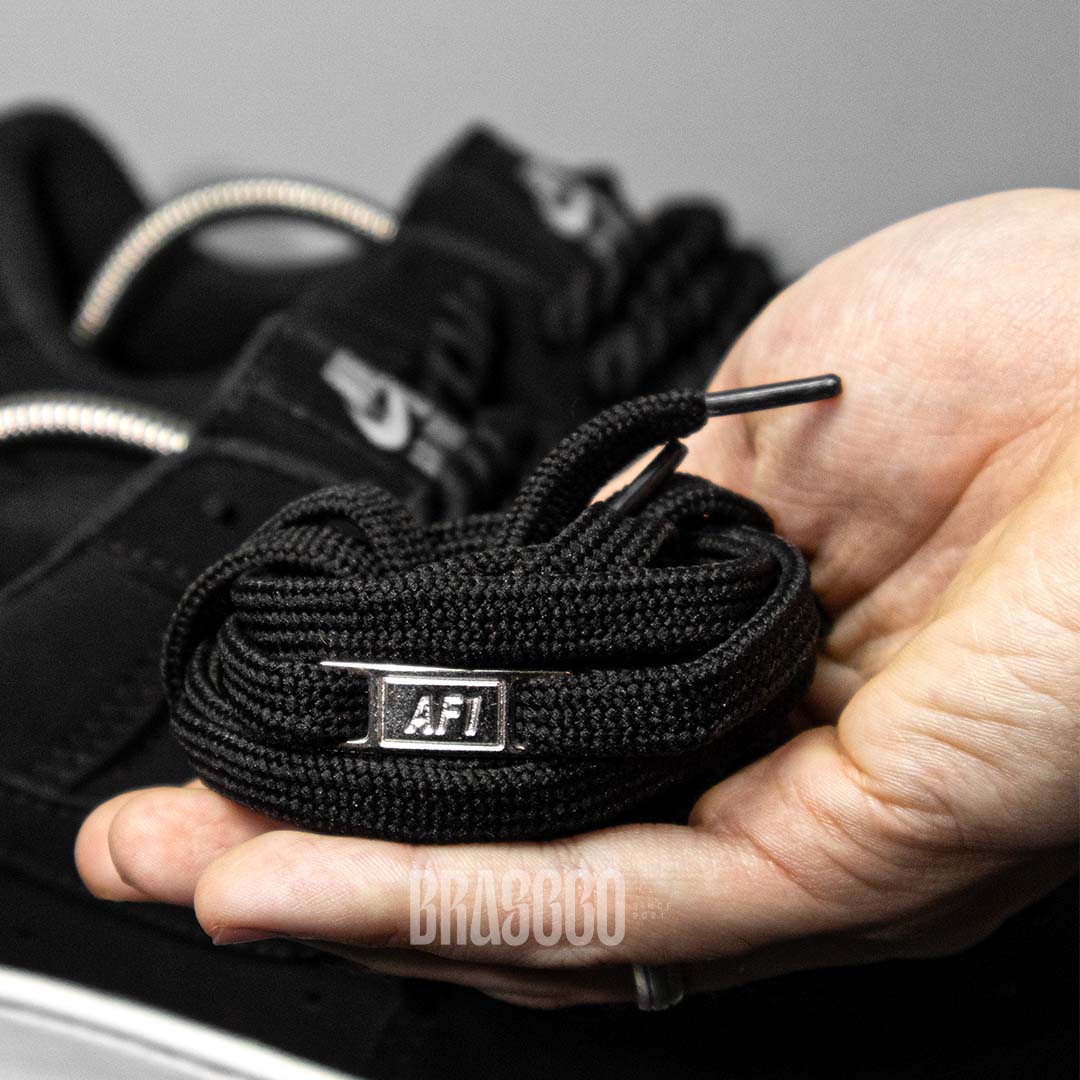 Tênis Air Force 1 - Preto Nobuck