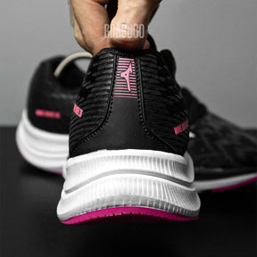 Tênis Mzuno Wave Rider 26 - Preto/Rosa